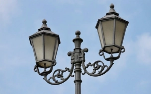На проспекте Ветеранов появились новые светильники 