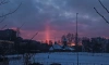 Петербуржцы наблюдали необычный закат в среду