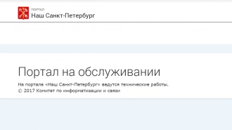 В Петербурге в работе городских информационных сервисов произошел сбой