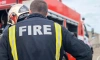 В Невском районе утром 25 ноября горел строительный вагончик