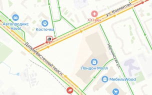 Трамваи встали на Коллонтай и Дальневосточном 