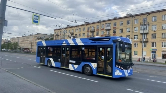 В Петербурге троллейбусный парк №2 отмечает 70-летие работы