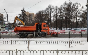 За неделю в Петербурге утилизировали 58 тысяч кубометров снега