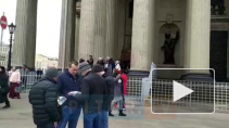 В Казанский собор привезли мощи Иоанна Крестителя. Образовалась огромная очередь