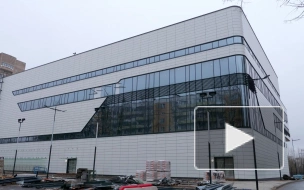 Многофункциональный спорткомплекс у парка Академика Сахарова готов на 90%