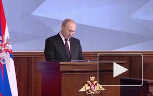 Путин заявил, что подходы России в военной сфере носят сугубо оборонительный характер