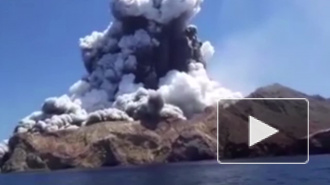 В Новой Зеландии началось извержение вулкана Уайт-Айленд