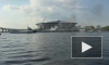 Видео: задымление на стадионе "Санкт-Петербург" 