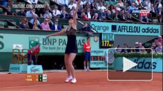 Мария Шарапова вышла в финал Roland Garros и на первую строчку рейтинга