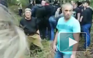 Baza: В Орехово-Зуево бойцы Росгвардии разогнали митинг против свалки