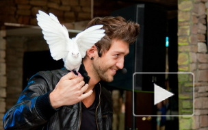 В прямом эфире на канале Piter.TV фокусник Никита Ванчагов