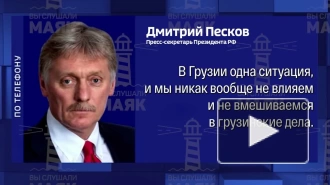 Песков: Россия не пытается влиять на выборы в Молдавии и Грузии