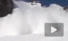 Опубликовано видео момента схода снежной лавины на горнолыжном курорте в Швейцарии