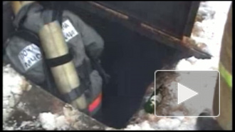 На улице Боровой тушили подвал жилого дома