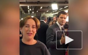 Фанатка Козловского с криками ворвалась на красную дорожку на премьере "Чернобыля"