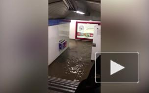 В Мадриде из-за ливня затопило несколько станций метро