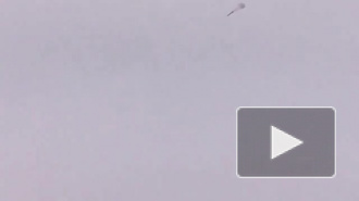 Бомбардировщик Су-34 ударил бетонобойной бомбой