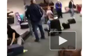 Появились первые кадры после стрельбы в аэропорту во Флориде