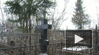 Разгром в «Тихой обители» . На гатчинском кладбище вандалы опрокинули 26 надгробий 