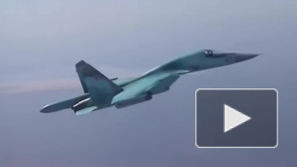Два военных самолета Су-34 столкнулись в небе над Японским морем
