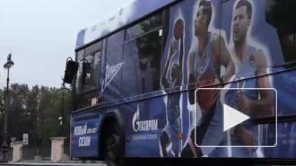 У баскетбольного "Зенита" в Петербурге появился фирменный автобус