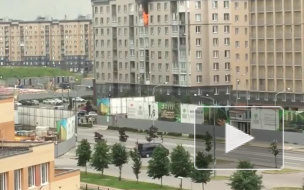 В Славянке горела квартира на восьмом этаже