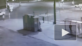 На Ленинском проспекте произошла авария с участием машины ДПС