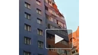 Очевидец снял последствия взрыва дома в Рязани