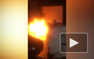 В Петербурге сожгли автомобиль зенитовского фаната Саши "Макасина"