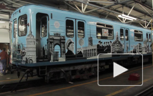 Поезд-призрак из прошлого появился в метро Петербурга