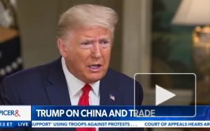 Трамп заявил, что не думал о введении санкций против Китая из-за Гонконга