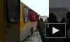 В Якутии из-за гололеда ПАЗ с пассажирами вылетел с трассы