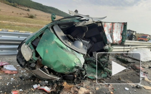 На трассе "Таврида" в Крыму в массовом ДТП погибли 2 человека