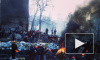 Участники «Евромайдана» сожгли Мост влюбленных, известную киевскую достопримечательность