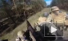 Появилось видео с попавшим в засаду украинским танком на Херсонском направлении