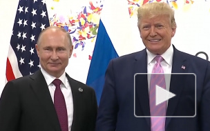 Владимир Путин поздравил Дональда Трампа с Новым годом