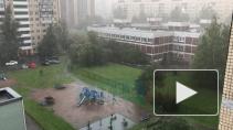 Красногвардейский район накрыло мощным градом 