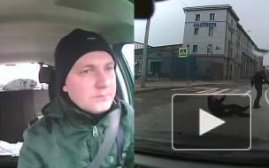 Велосипедист избил автолюбителя на Полюстровском проспекте