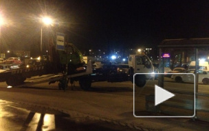 На Витебском проспекте эвакуатор ночью "похитил" коллегу