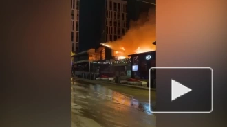 В ресторане Zuma во Владивостоке произошел пожар, здание выгорело