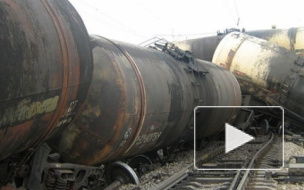 В результате ДТП в Татарстане сошли с рельсов 12 вагонов с газовым конденсатом