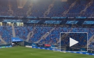 Крышу стадиона на Крестовском закрыли перед матчем "Зенит" - "Утрехт"