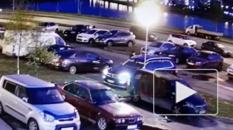 На Маршала Захарова Mercedes на огромной скорости протаранил "Газель"