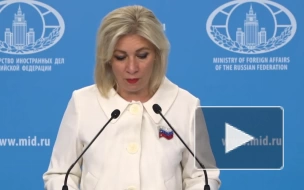 Захарова назвала "одиозными" заявления Киева об уничтожении Черноморского флота