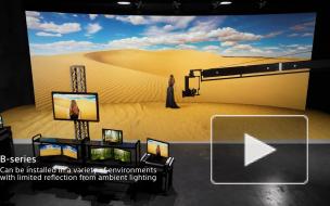 Sony презентовала дисплеи, которые заменят зелёные экраны при съёмках фильмов