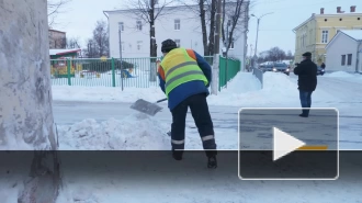 В Выборге проинспектировали уборку снега на главных магистралях города, тротуарах и межквартальных проездах 