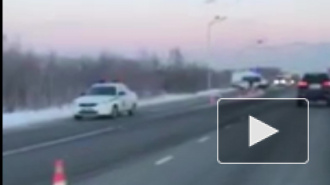 В Южно-Сахалинске женщину сбили сразу два автомобиля