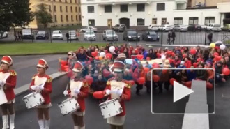 Видео: петербуржцы поддержали онкобольных детей и доноров 