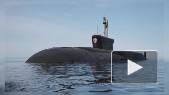 Минобороны показало на видео подводную лодку типа "Борей"