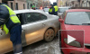 Пьяный водитель смял пять припаркованных автомобилей на Верейской